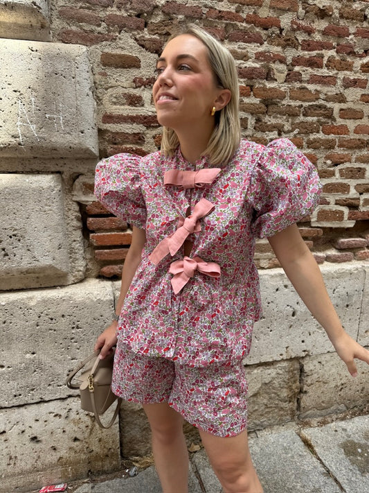 Blusa Seyne Liberty Poppy and Daisy