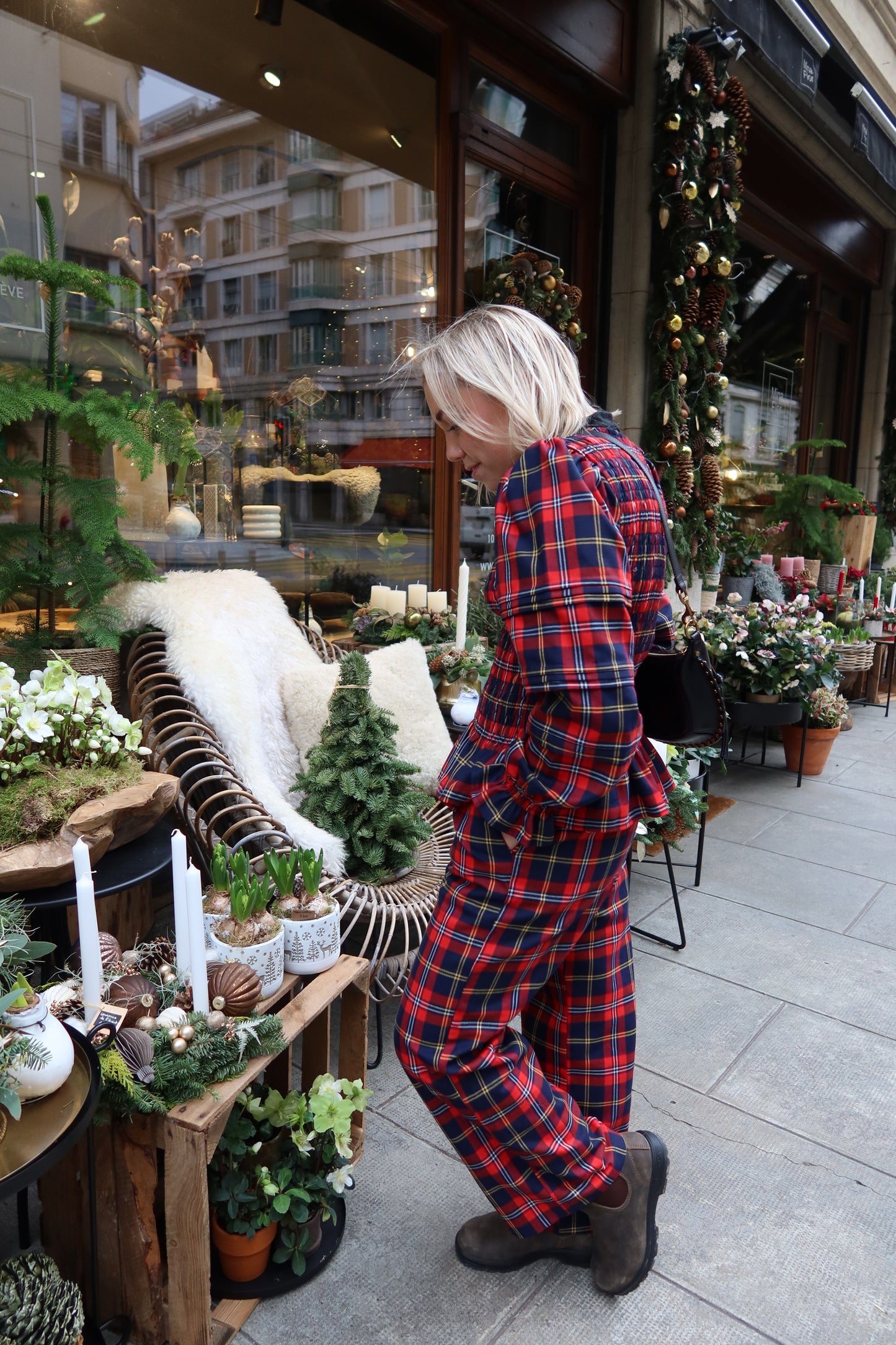 Set Paris rojo y azul