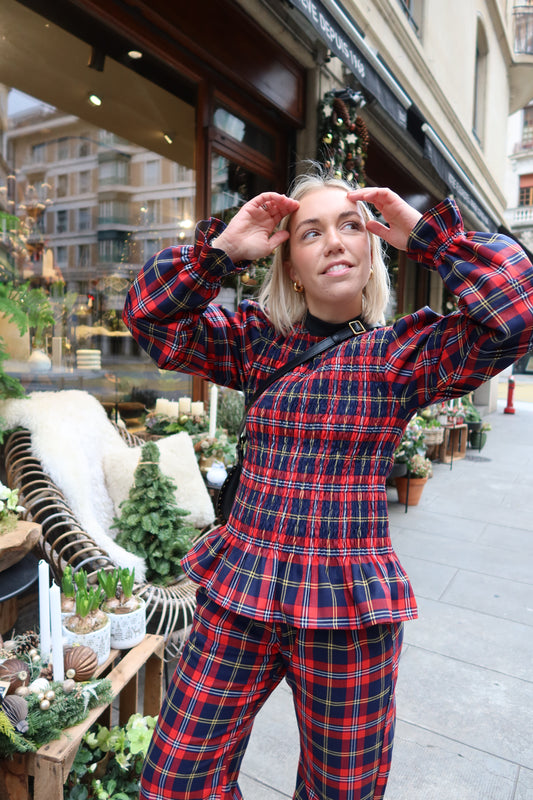 Set Paris rojo y azul