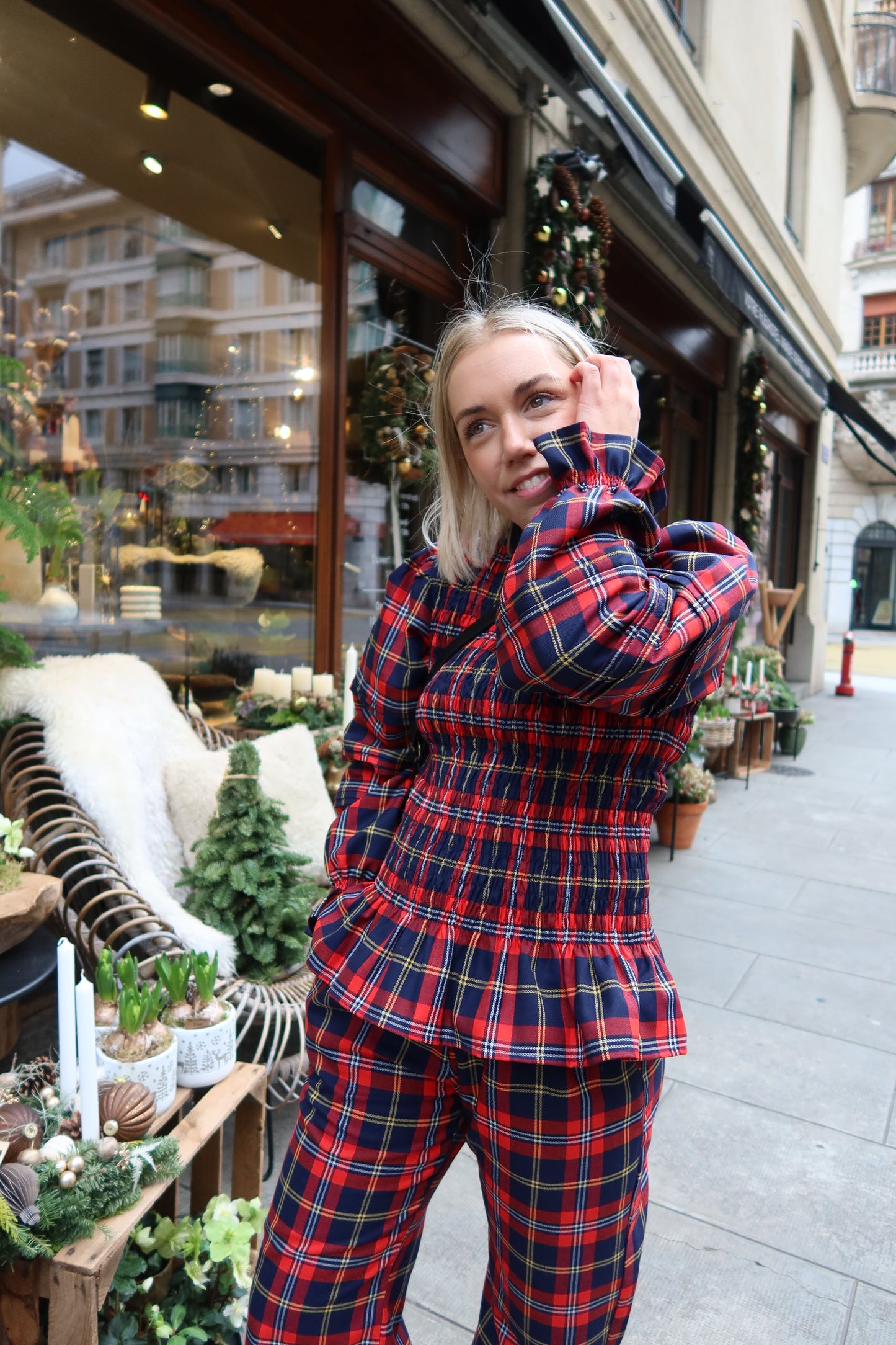 Set Paris rojo y azul