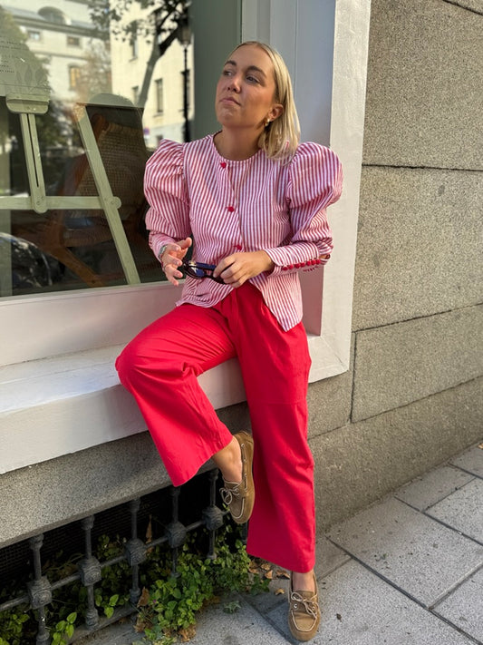 Set Lulú raya roja