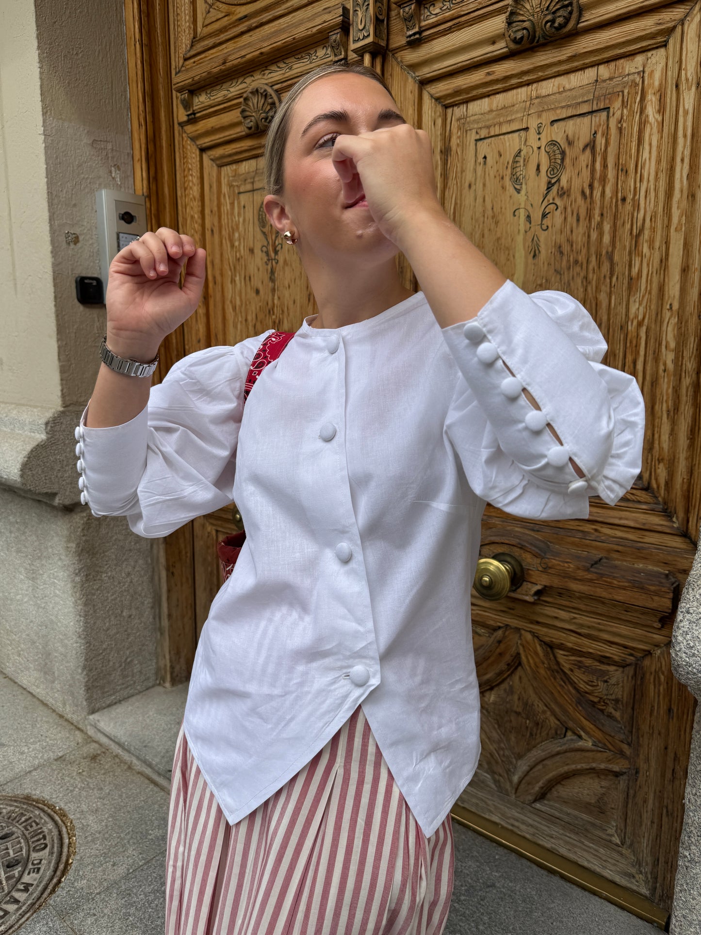 Blusa Lulú blanca
