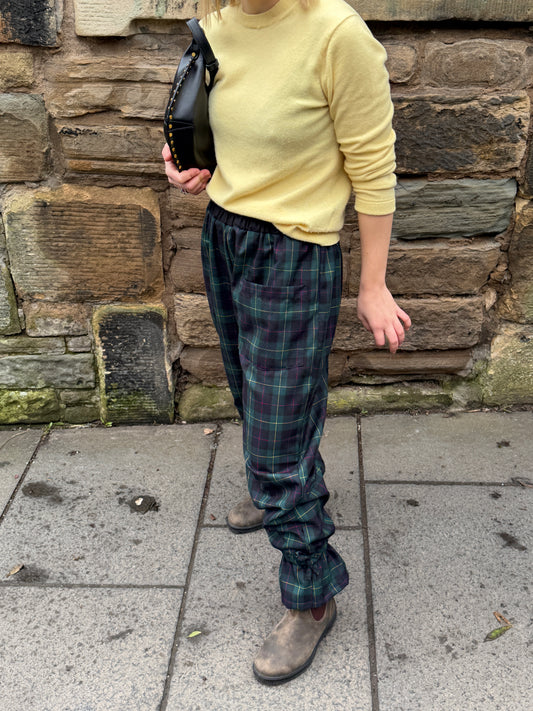 Pantalón Tartan globo